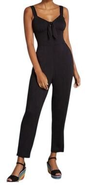Modcloth Black Knit Adjustable Strap Jumpsuit 2X NWT